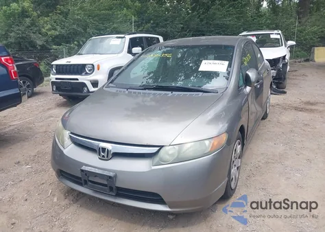 2006 Honda Civic Lx z USA, uszkodzony, nr VIN 1HGFA16576L132861